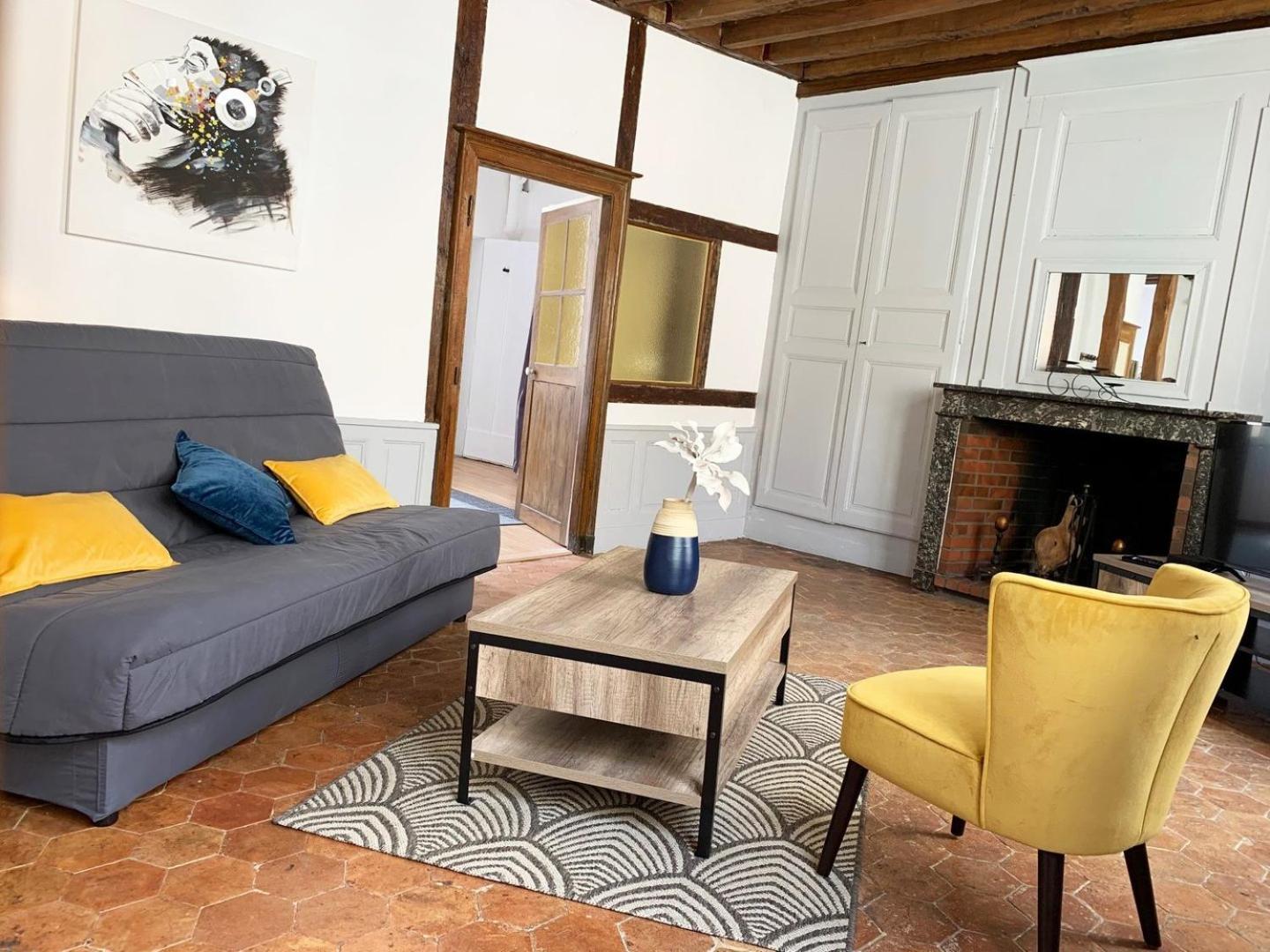 Le Clocher- Appartement Dans Le Coeur De Ville Шартр Екстер'єр фото